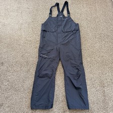Simms Bibs Men's XL Black Challenger Bib Overalls Fishing Outdoors picture