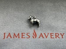 RARE Retired 1990s Vintage James Avery Sterling 3D Bulldog Charm UGA MS State picture