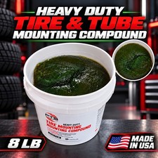 PTS  OTR Bead Packing and Tire Mounting Compound 8 lb - Heavy Duty Green picture