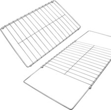 2Pack Adjustable Extendable Oven Rack, Wire Racks, Universal Silver  picture