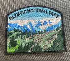 Olympic National Park Embroidered Iron On Sew On Patch New picture