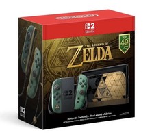 Nintendo Switch 2 The Legend of Zelda 40th Anniversary Edition Console PRESALE picture