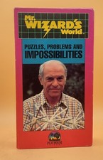 Mr. Wizard's World - Puzzles, Problems, & Impossibilities VHS 1986 Nickelodeon picture