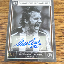 Topps Museum UEFA 2025/26 Del Piero Juventus Auto /25 SSA-AD Showpiece picture