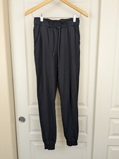 Women’s Lululemon Stretch High-Rise Jogger Black Full Length Size 4 28