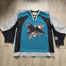 Rare San Jose Sharks Teal KOHO Authentic NHL Hockey Jersey Size M 2000’s SJSU picture