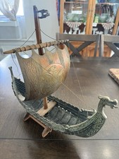 EDWARD AAGAARD Viking Ship Iron Art  Copenhagen Denmark Metal Danish picture