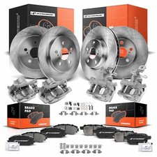 A-Premium 16x Front & Rear Disc Brake Rotor & Pad + Caliper for Toyota Corolla picture