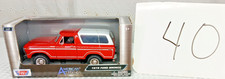 NEW 1978 FORD BRONCO LIGHT AMERICAN LEGENDS PREMIUM 1/24 MOTOR MAX  picture