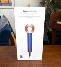 Never Used Dyson Supersonic Standard Hair Dryer Vinca Blue/Rose w/ Diffuser picture