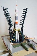 1/200 CCCP Soyuz A2 Baikonur Kazakhstan Launch Spacecraft Builded 3D Model picture