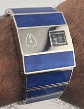 Extremely Rare, Blue NIXON THE ROTOLOG Wrist Watch - Reloj Marca Nixon picture