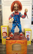 Halloween 3.5' Ft Chucky Animated Killer Doll Animatronic Child's Play Prop NEW picture