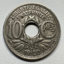 1920 France 10 Centimes - Coin #C-036 picture