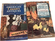Wallace-Homestead Price Guide American Country Antiques by Don Raycraft Bundle picture