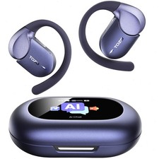 TOZO X2 Pro Open Ear Bluetooth 6.0 Headphones with LCD Screen APP AI Assistant picture