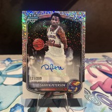 Darryn Peterson 2025 Bowman Chrome #CPA-DP Speckle Refractor 1st RC Auto /299 picture