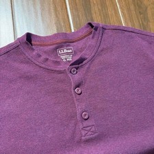Llbean reddish purple long sleeve picture