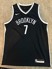 Fanatics Brooklyn Nets Kevin Durant #7 90s Throwback Jersey Men L picture