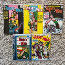 Our Army at War #146 1964 and #134,135,147,153  (All 5 Books are solid copies) picture