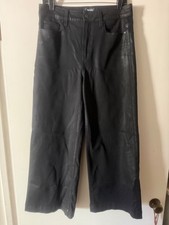PAIGE Women's Anessa High Rise Crop Wide leg Size 29 picture