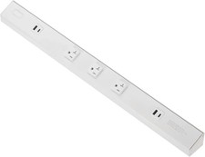 American Lighting Atom Power Strip 24 Inch 120V Low Profile with 3 Tamper Resist picture