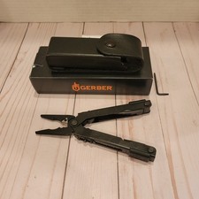 Gerber Multi Tool US Military MP600 Needle Nose Black Leather Sheath NIB picture