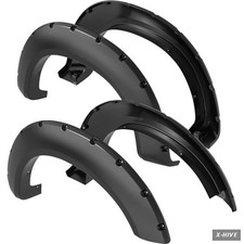 YITAMOTOR Pocket Riveted Fender Flares 4 Pcs Paintable Wheel Flares picture