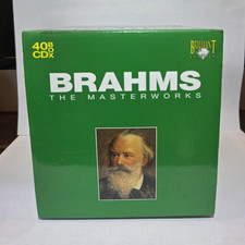 Brahms The Masterworks – Brilliant Classics 40 CD Box Set 92392 Complete LikeNew picture