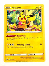 Pikachu - 052/196 - Lost Origin  - Pokemon TCG - Near Mints ONLY (msg for pics) picture