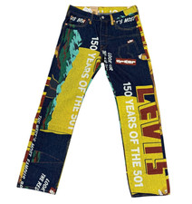 Levi's 501 150th Anniversary Edition Jeans Mens Vintage Banner Pant 005013424 picture