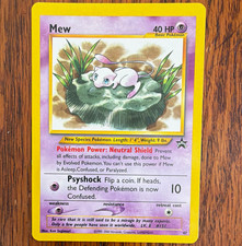 Wizards Pokemon TCG Mew 08/53 Wotc Promo English 2000 40 HP Regular picture