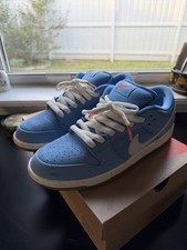 Nike SB Dunk Low Pro University Blue Gum Orange Label Sz10.5 picture
