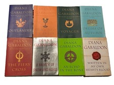 Diana Gabaldon Lot Of 8 OUTLANDER Series Paperbacks / 1 HC picture