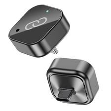Hyphoon USB-C Wireless CarPlay & Android Auto Adapter, USB-C, Gloss Black  picture