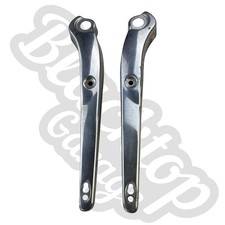 2008 Harley Dyna Super Glide CVO Back Rear Fender Strut Cover Set CHROME picture