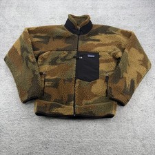 Patagonia Classic Retro-X Fleece Jacket Mens XS Camo Sky 23056 Full Zip Pockets picture