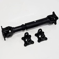 REAR DRIVE SHAFT 10MM X 19″ – SMALL / LARGE BOLT FLANGES – SAMURAI ’85-’95 picture