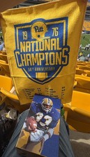 Tony Dorsett Pittsburgh Panthers Bobblehead SGA 10/10/26 + Commemorative Towel picture