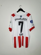 PSV Eindhoven Home Football Shirt Xavi Simons #7 PUMA Jersey Red White XL NWT picture