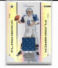 2004 Leaf Certified Materials Troy Aikman Jersey Relic Mirror White /250 132 picture