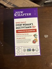 Exp 11/26 New Chapter One Daily Every Woman's Multivitamin 55+ 72 CT Exp 12/27 picture