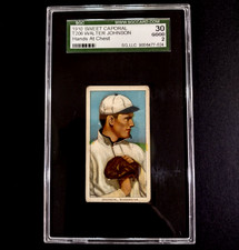 1910 SWEET CAPORAL T206 WALTER JOHNSON (HANDS AT CHEST)   SGC 2 picture