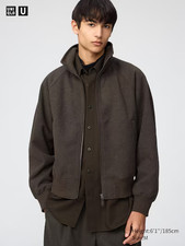 Uniqlo U Collections Brushed Full-Zip Blouson | Multiple Color picture