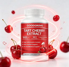 3PCS Good Grove Tart Cherry Extract Capsules , Tart Cherry Extract Supplement US picture