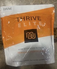 Le-vel Thrive - Elite Vanilla Protein 16 Packets - New - Ships Fast picture