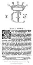 Order of Lords Commons concerning arms 1643 1644 An illustration A- Old Photo picture