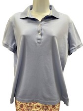 Lady Hagen Women's Hydro Dri Blue Golf Shirt Size L SKU 1256 picture