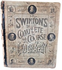 Swintons Complete Course In Geography 1879 William Swinton Vintage picture