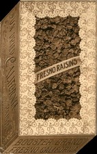 Fresno CA Fresno Raisins Edward H. Mitchell c1900s-10s Vintage Postcard bhn picture